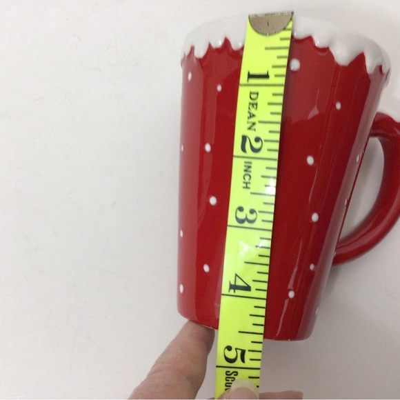 Hallmark Red and White Coffee Cup - Picture 7 of 7